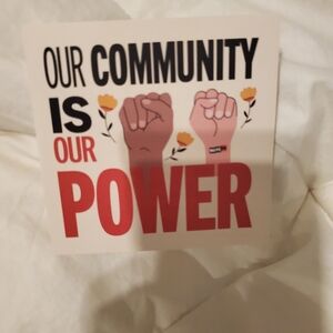 Empowering Community Sticker